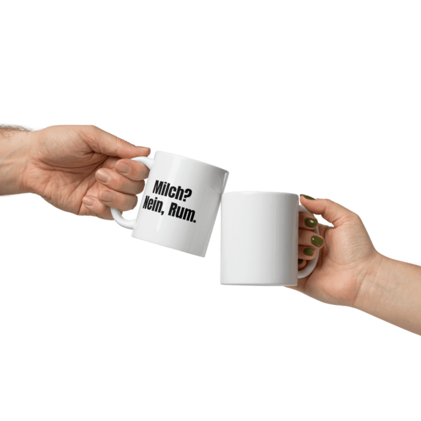 Tasse (weiß) - personalisierbar mit Spruch deiner Wahl