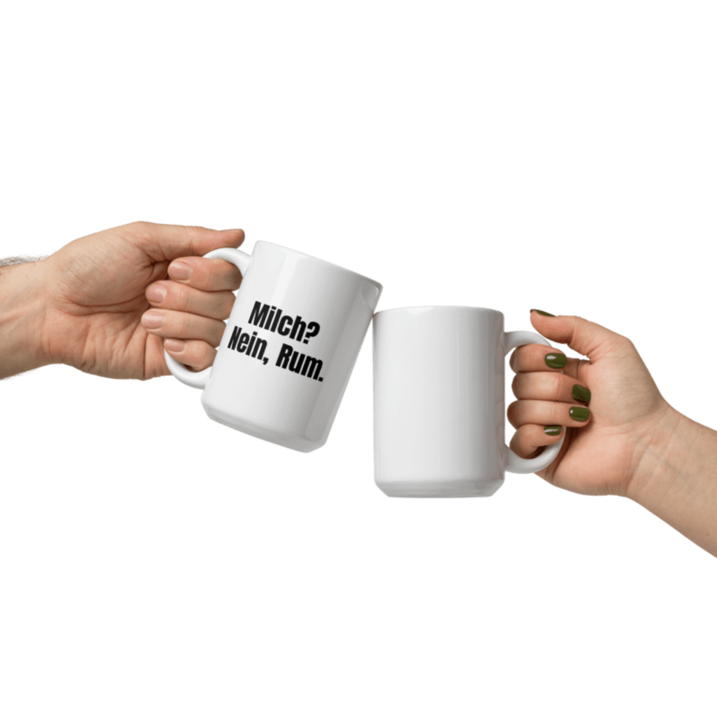 Tasse (weiß) - personalisierbar mit Spruch deiner Wahl