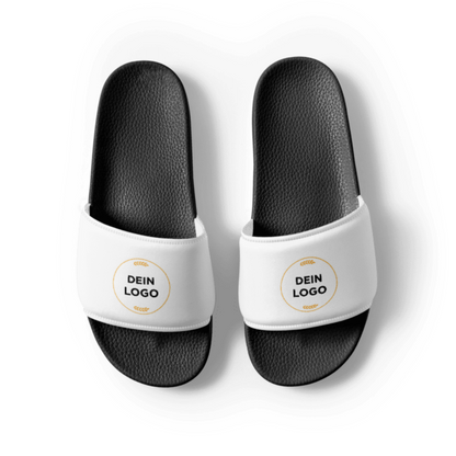 Adiletten (schwarz) mit Logo bedruckbar