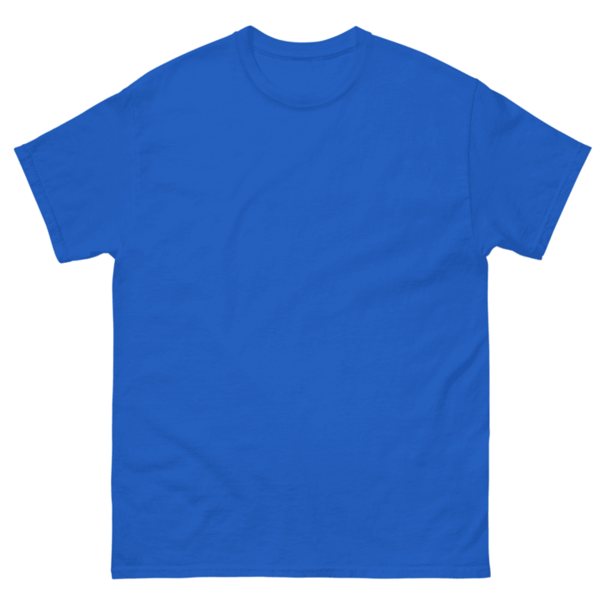 Island Sauf T-Shirt Vorderseite in Dunkelblau – ohne Flagge