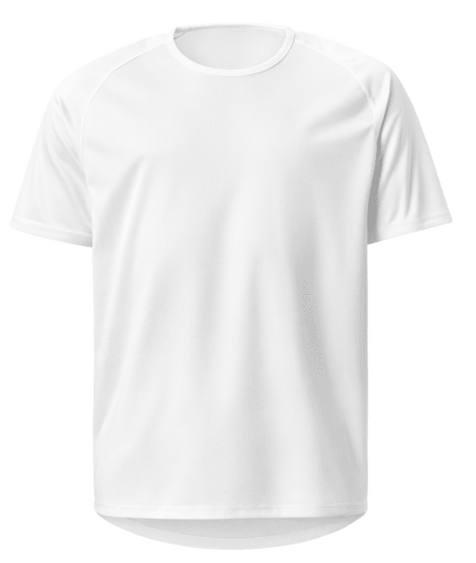 Team-Shirt-Trikot Vorderseite in Weiß
